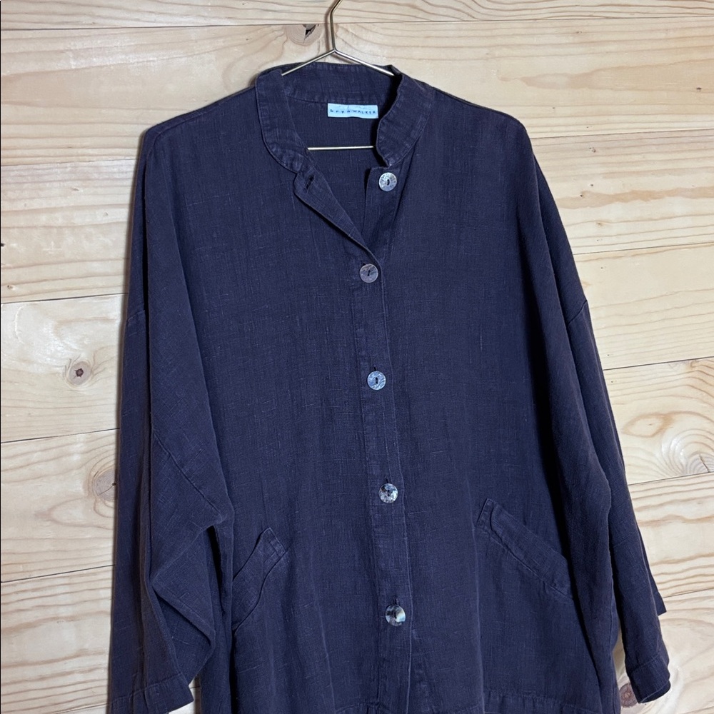 Bryn Walker Button-Up Shirt jacket - Picture 2 of 11
